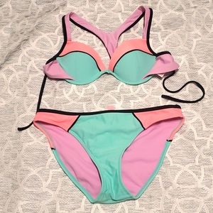 Womens push up bikini